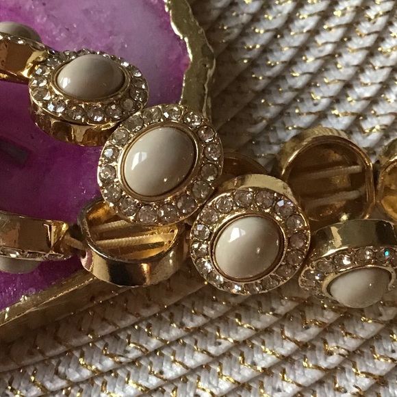 • J C r e w • b r a c e l e t • b l u e/c r e a m - Picture 7 of 8